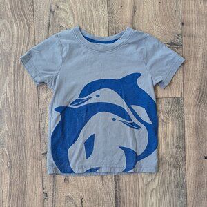 Tea Collection Dolphin Print Toddler Tee